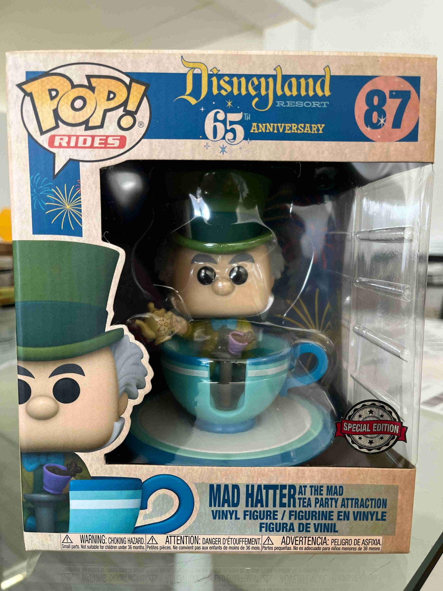 Funko Pop! Disney 87 Alice nel Paese delle Meraviglie - Cappellaio matto in tazza da thè