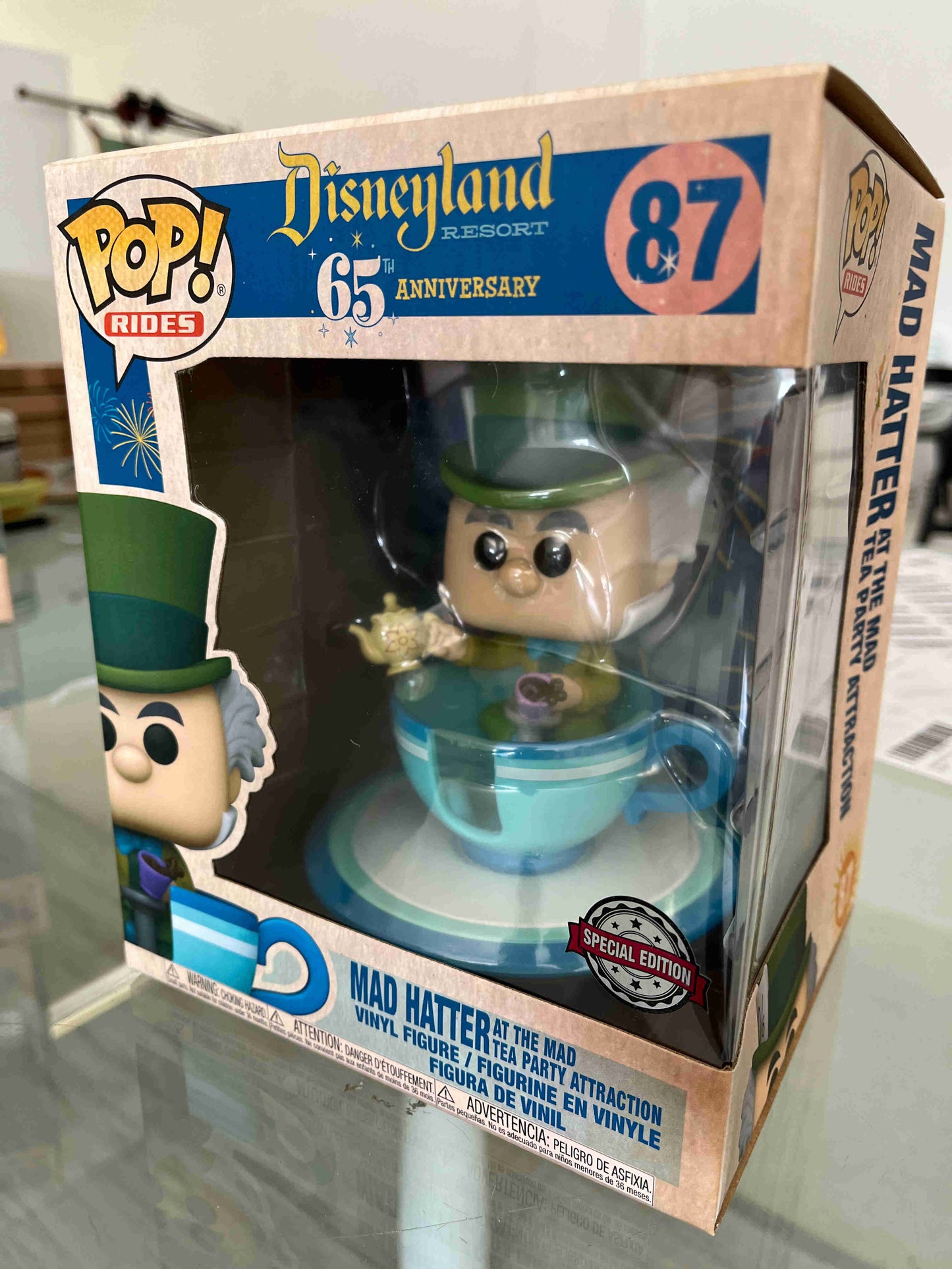 Funko Pop! Disney 87 Alice nel Paese delle Meraviglie - Cappellaio matto in tazza da thè