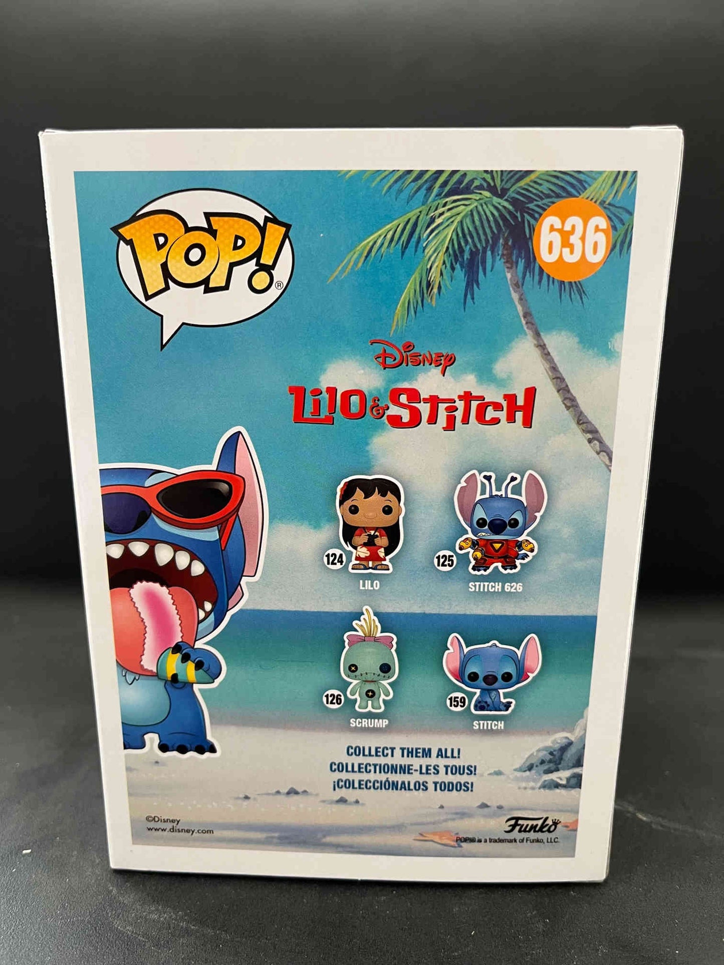 Funko Pop! Disney 636 Lilo & Stitch - Summer Stitch - Special Edition - Scented