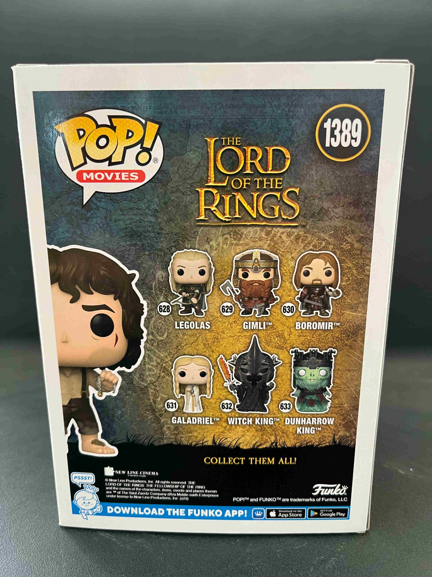 Funko Pop! Il Signore degli Anelli - Frodo with the Ring 1389