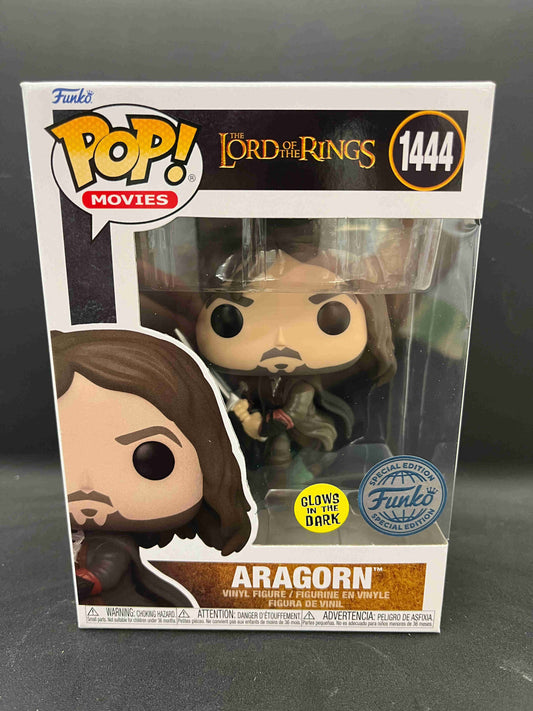 Funko Pop! Il Signore degli Anelli - Aragorn 1444 - Glows in the Dark - Funko Special Edition