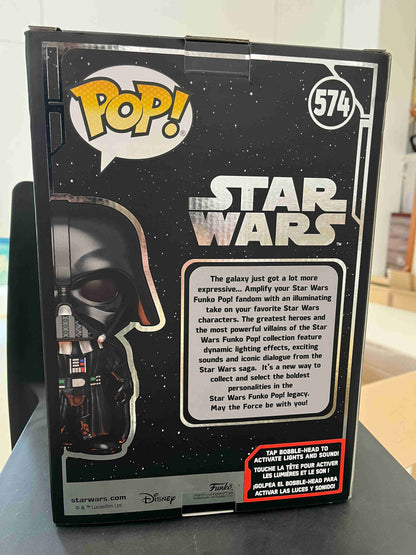 Funko Pop! Star Wars 574 - Darth Vader 10'' Jumbo with Lights and Sounds