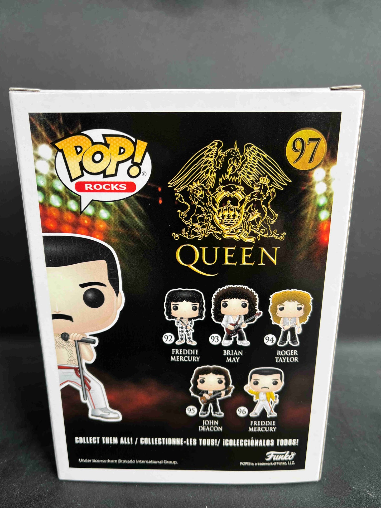 Funko Pop! Queen 97 - Freddie Mercury - Diamond Collection