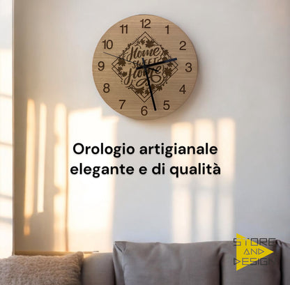 Orologio da parete Home Sweet Home