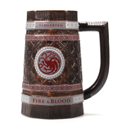 Boccale birra Game of Thrones - Targaryen