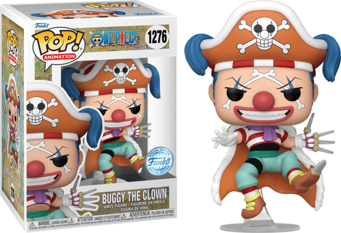 Funko Pop! One Piece 1276 - Buggy The Clown - Funko Special Edition