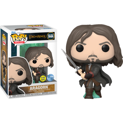 Funko Pop! Il Signore degli Anelli - Aragorn 1444 - Glows in the Dark - Funko Special Edition